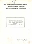 Recommendations for the Operation of the Data Utilization Directorate of the Water and Energy Commission Secretariat. / Dadou, C.F.X., . - Kathmandu : WECS, April,1983. - 70 p.