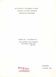 1983 Electric Load Forecast for Period 1983-2001 (REVISED) / Kuiper, J, ; Gyawali, D.. - Kathmandu : WECS, Aug,1983. - 101 p.