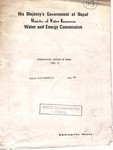 Hydrological Studies of Nepal (Vol.I). / Karmacharya, J.L., . - Kathmandu : WECS, March,1982. - 228 p.