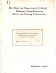 Report on Maintenance of Bhairawa Lumbini Groundwater Project, Mechanical Equipment / Gawish, D., . - Kathmandu : WECS, June,1980. - 40 p.