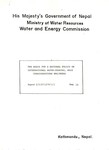 The Basis for a National Policy on International Water-Sharing, Main Considerations HMG/NEPAL (Confidential) / Cruikshank, E.D., ; Ramsey, D.G.. - Kathmandu : WECS, Dec, 1979. - 6 p.