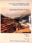 Hydrological studies of Nepal :report vol-1 / Water and energy commission, Author. - Kathmandu : Water and Energy Commission, 1982. - v.1 229 p. (various pagings).