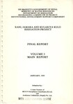 Rani, Jimara and Kulariya Kulo Irrigation Project final report volume 1, 1995; p.198