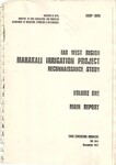 Far west region Mahakali irrigation project reconnaissance study volume 1 main report 1977; p.87