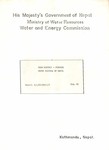Mean Monthly - Surface Water Records of Nepal / Ramsey,D.G., . - Kathmandu : WECS, Oct,1980. - 73 p.